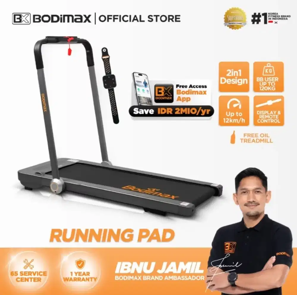 Jual Tridmill Treadmil Joging Pad Running Pad