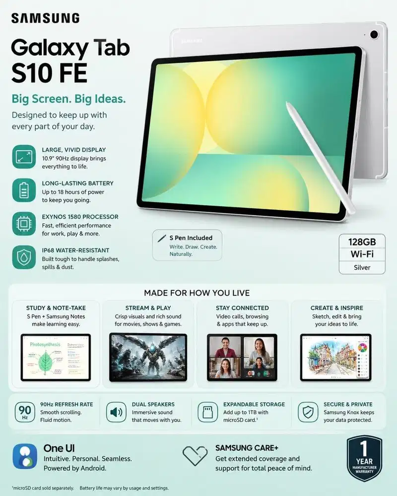 TAB S10 FE WIFI