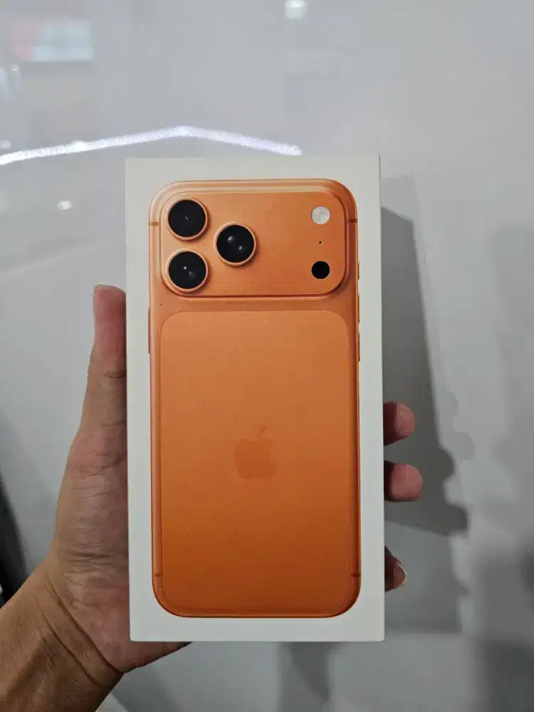 Iphone 17 promax 512gb cosmic orange new garansi resmi