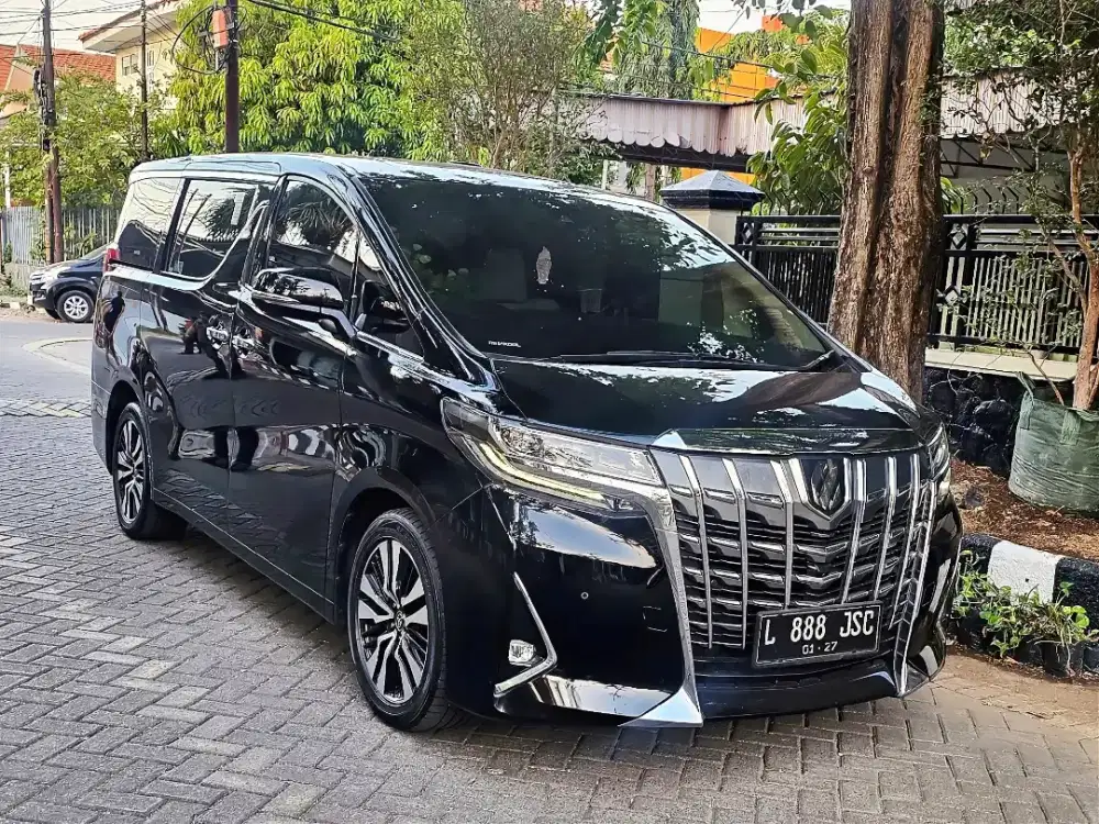 ALPHARD 2.4 G TSS ATPM 2021 Pemakaian 2022