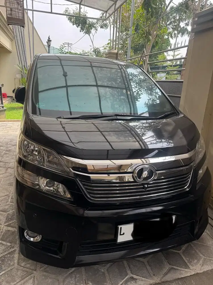 Jual toyota vellfire prem sound th 2012
