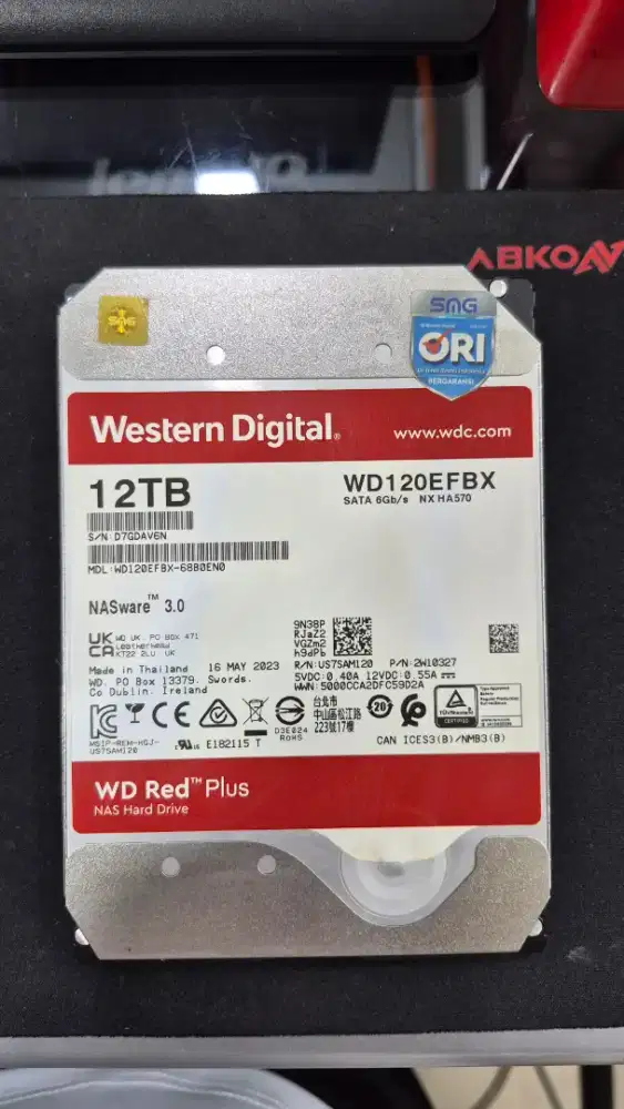 HDD WD RED INTERNAL 12T