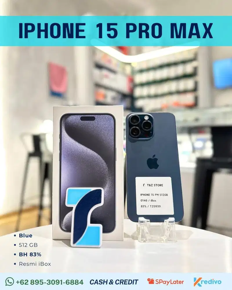 IPHONE 15 PROMAX 512GB - BLUE