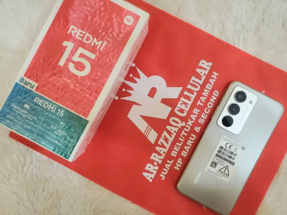 Xiaomi REDMI 15 8/128 BATERAI 7000 mah