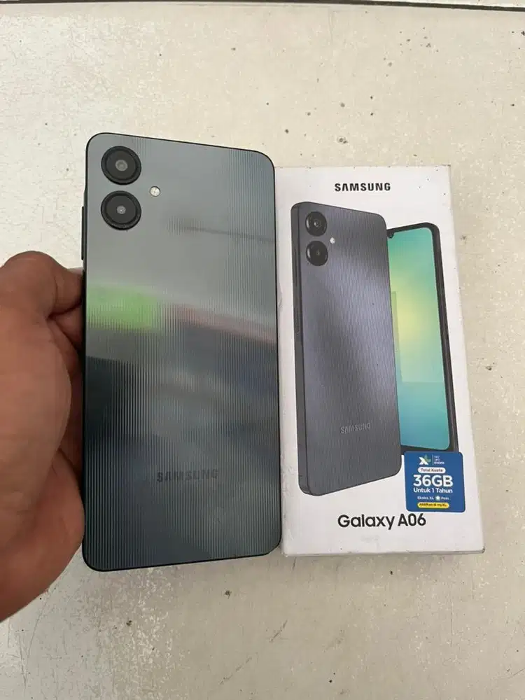 Samsung A06 4/64 lengkap