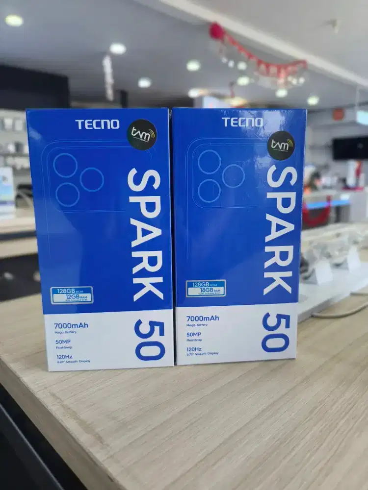 TECNO SPARK 50 NEW GARANSI PROMO