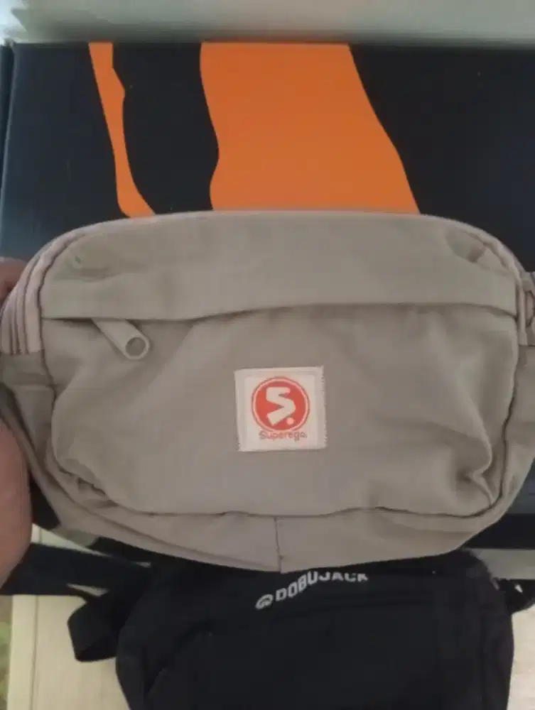 Superego Slingbag Ripstop Cream SSR01 Selempang Waistbag