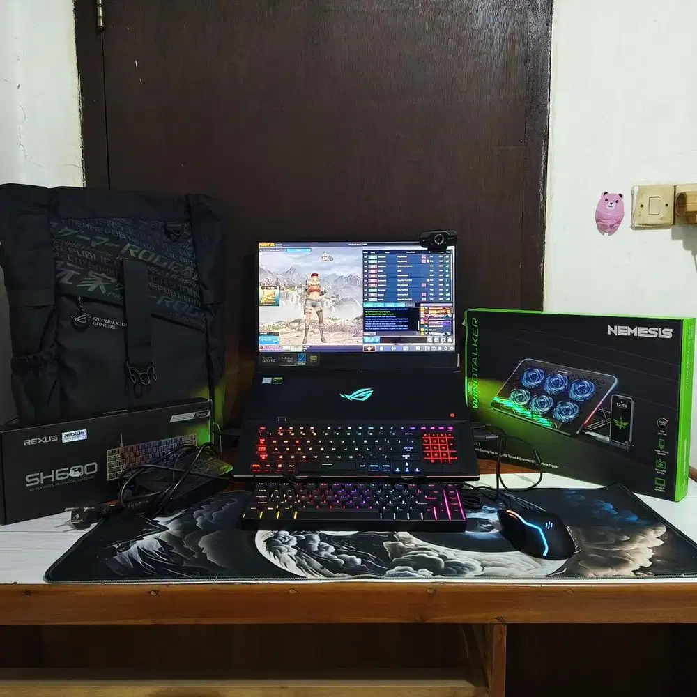 Laptop asus gaming zepyrus gx701 ram 24Gb ssd 1Tb