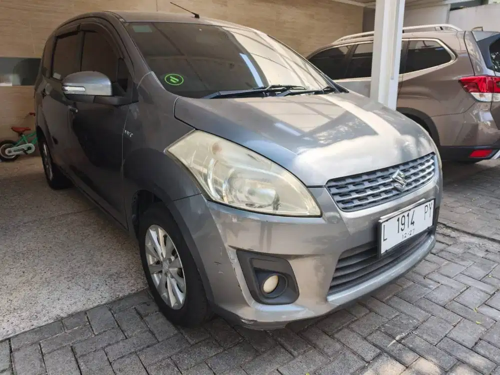 Suzuki Ertiga GX Manual 2012 Grey Metalik Istimewa Plat L Surabaya
