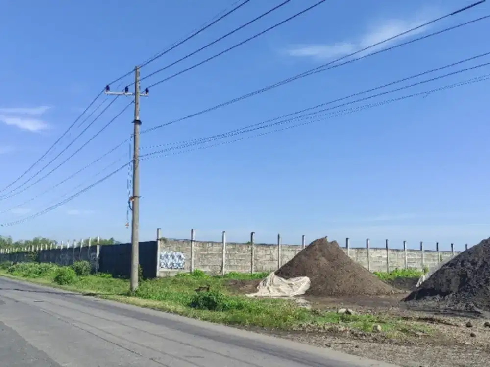 Lahan Tanah Ngoro Mojokerto Area Industri Jalan Propinsi