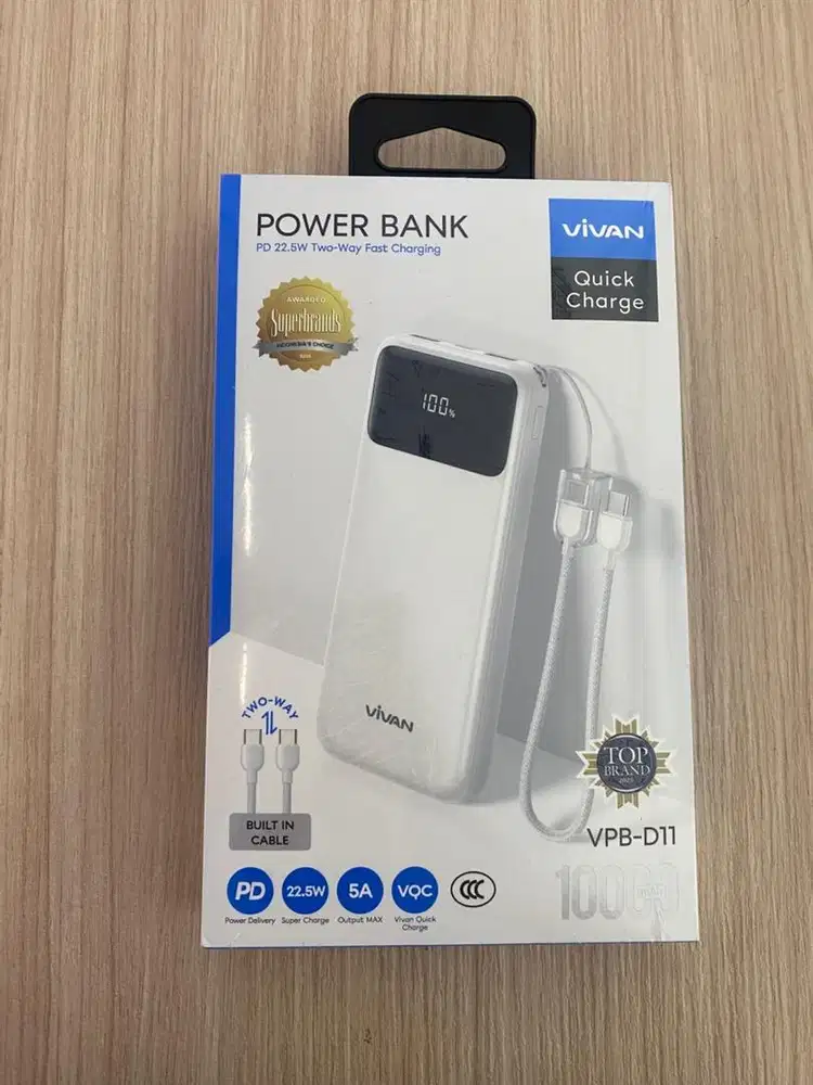 powerbank vivan vpb d11 10.000mAh