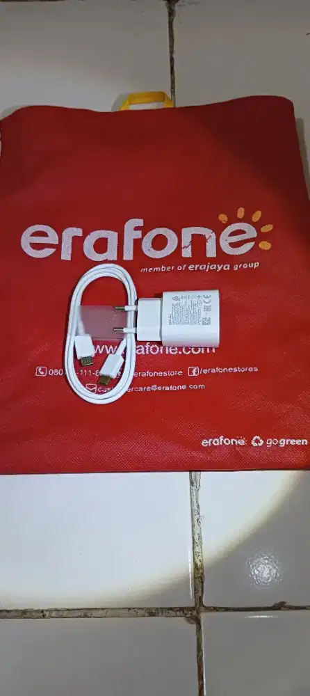 Charger Samsung PutihOriginal25 Watt TipeC SuperFastCharging Baru