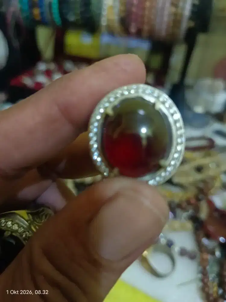 Cincin Garnet (Hassonite) Natural