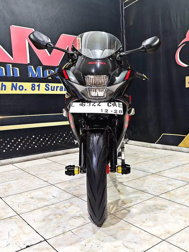 Suzuki GSX R - keyless merah hitam mewah Th 2018. Anugerah motor