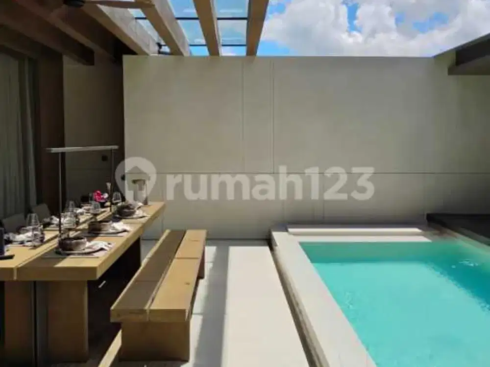 Dijual Villa Mewah 2 Kamar Fully Furnished Dekat Pantai Canggu Bali