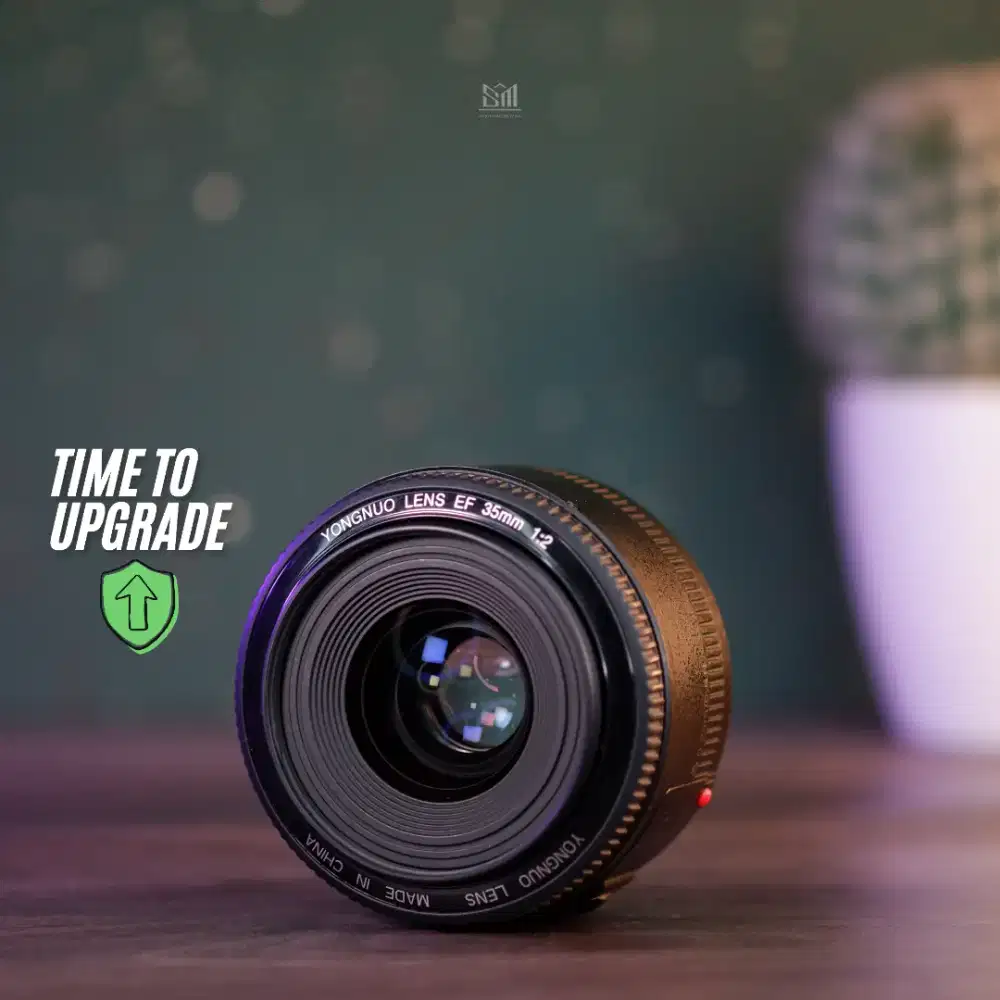 Yongnuo 35mm F2/Lensa Fix DSLR Canon