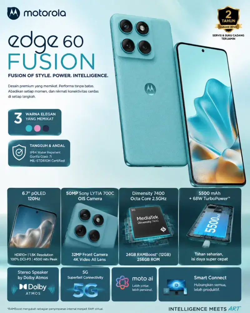 Motorola Edge 60 Fusion 12/256