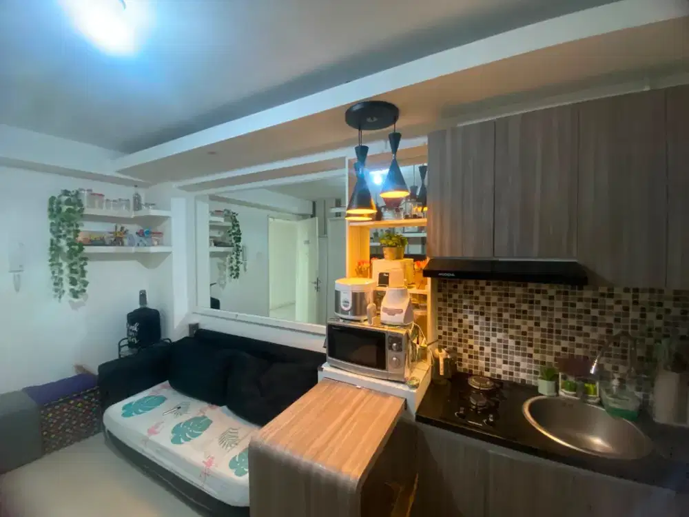 Apartemen Bassura City Lantai 25, 2 KT, Furnished, City View – Rp465 Juta