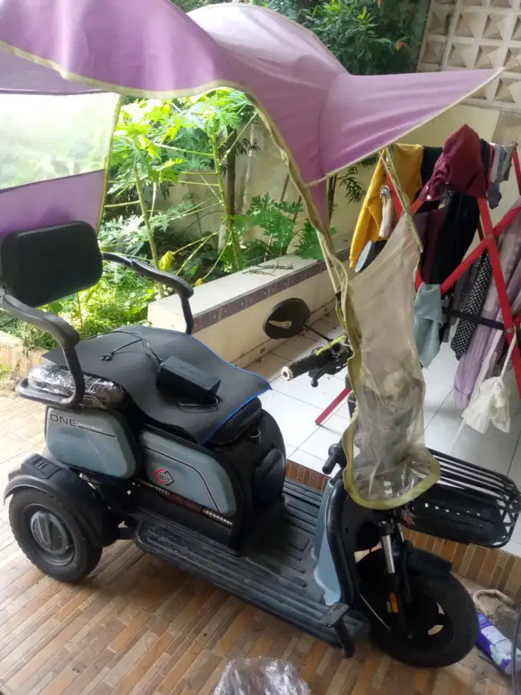 Sepeda listrik roda tiga