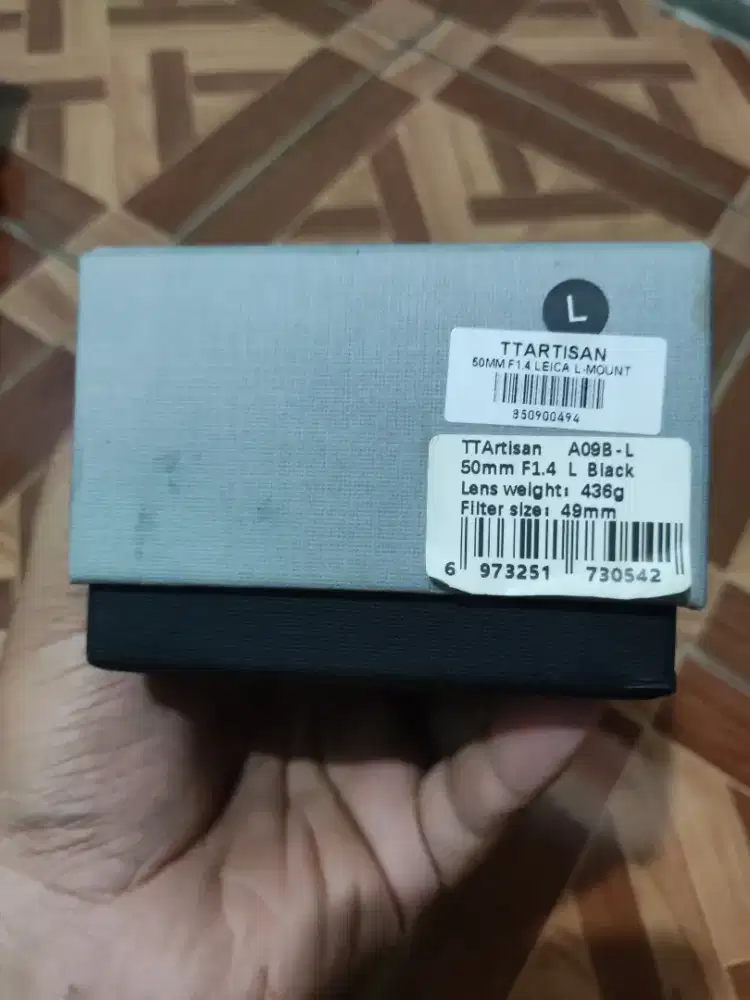 Lensa fix manual 50mm F1.4 ASPH for Leica