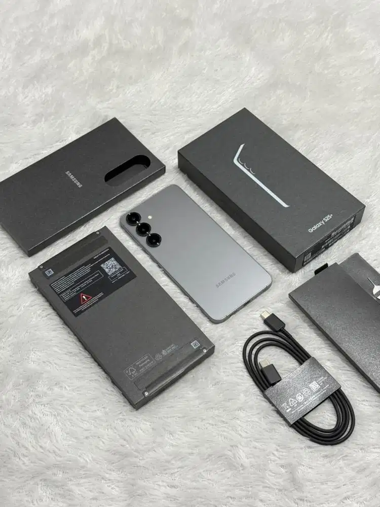 Samsung S25 Plus 12/256GB Resmi SEIN Mulus Fullset Original - Silver