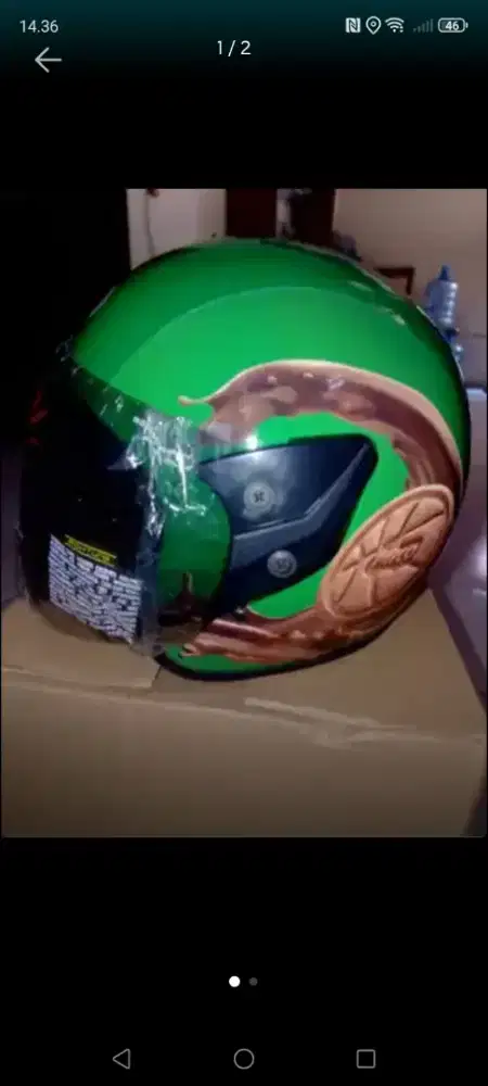 Helm baru buat Ojol