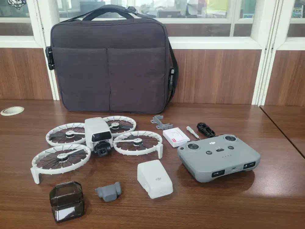 Jual Drone DJI Flip Fullset Bonus Tas, Filter UV, Bracket Tali Remote