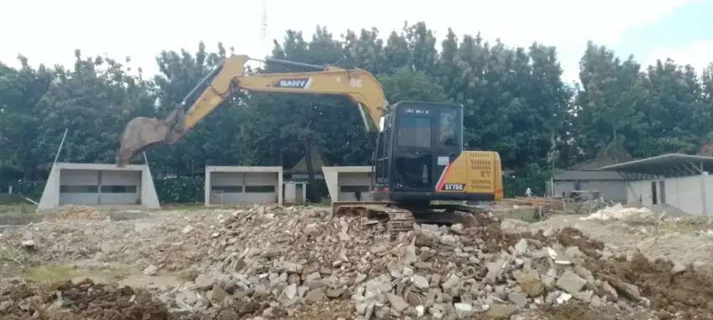 Pc75 excavator beko breker dozer wales vibro crane dumptruck
