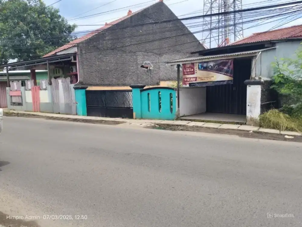 DIJUAL RUMAH DAN TOKO DI JALAN UTAMA  PINAYUNGAN  TELUKJAMBE TIMUR