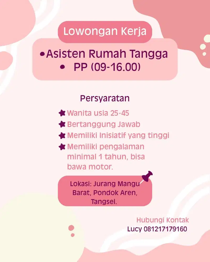 Art PP jurang mangu barat,pondok aren