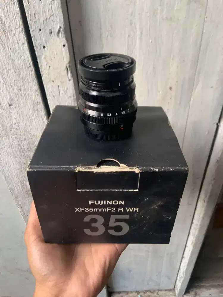 LENSA KAMERA FUJIFILM FUJINON XF35MM F2R WR FULLSET