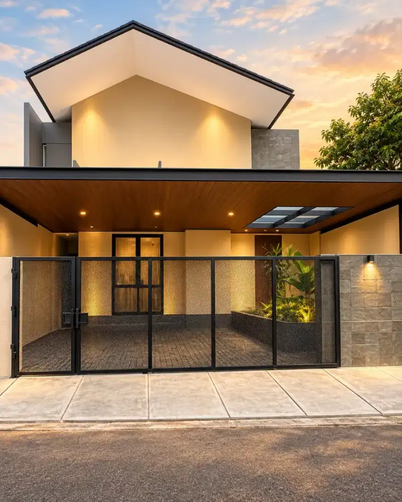 Dijual Hunian 2 Lantai Cantik Modern Griya Loka BSD
