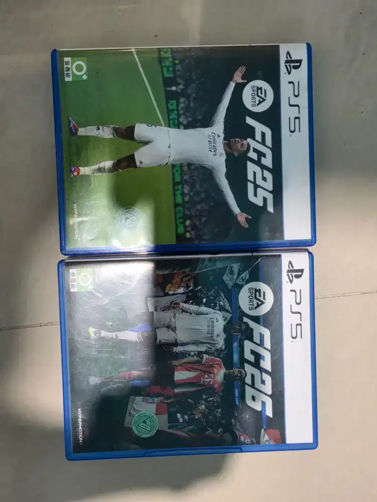 Ps5 casset fc25 dan fc26