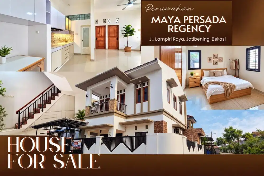 DIJUAL MURAH / DISEWAKAN Rumah Estetik Siap Huni Baru Renovasi