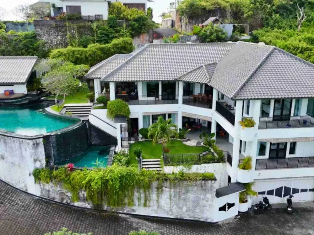 LUXURY CLIFFSIDE VILLA GOA GONG JIMBARAN – 5BR OCEAN VIEW RP34 M