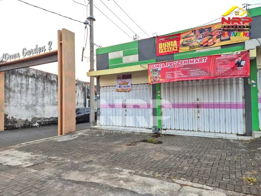Dijual/Disewakan Toko Murah di Kembiritan - Genteng Banyuwangi