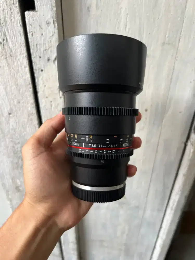 LENSA SAMYANG 85MM F1.5 FOR SONY MULUS