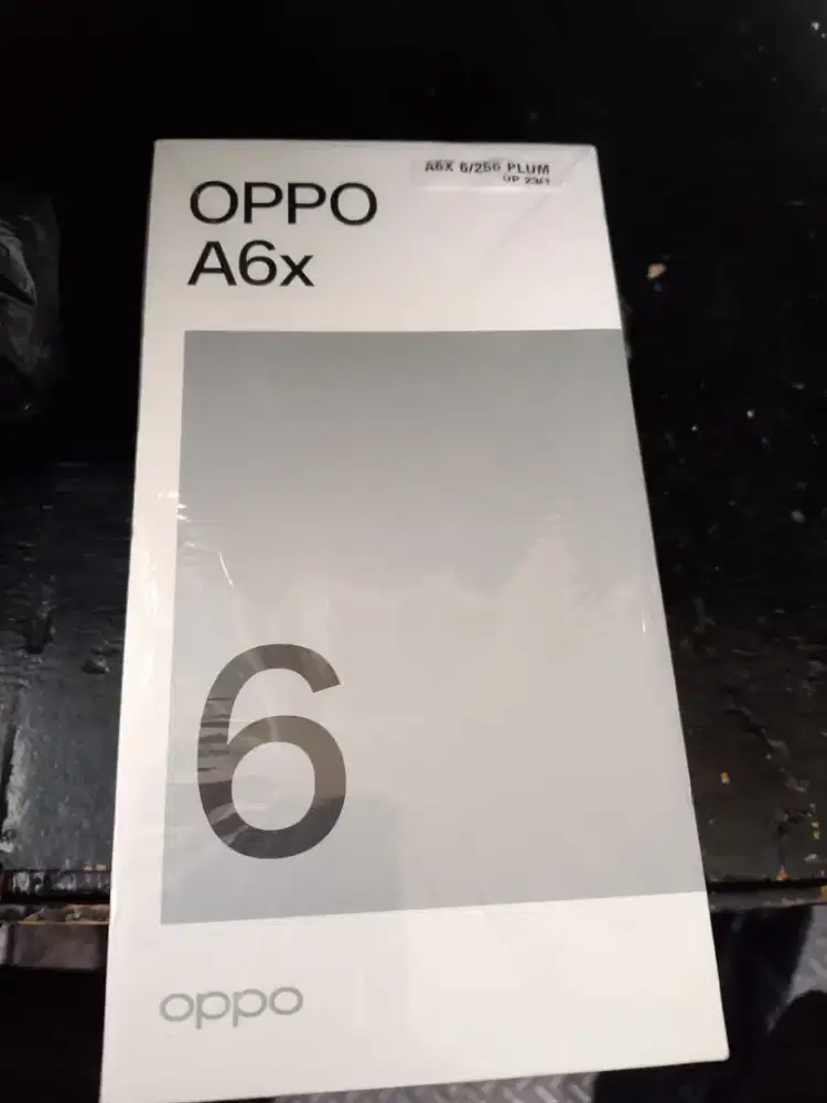 Oppo a6x like new 6/256gb
