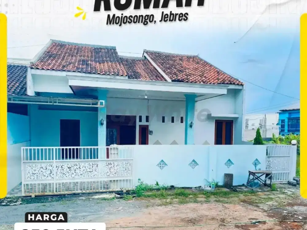 Dijual Rumah Murah Solo Mojosongo Jebres Surakarta