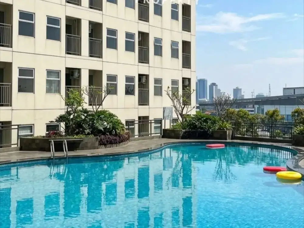 DIJUAL CEPAT 2 UNIT APARTEMEN TIPE STUDIO KOSONGAN RAPIH SIAP HUNI DI APARTEMEN SERPONG GARDEN CISAUK