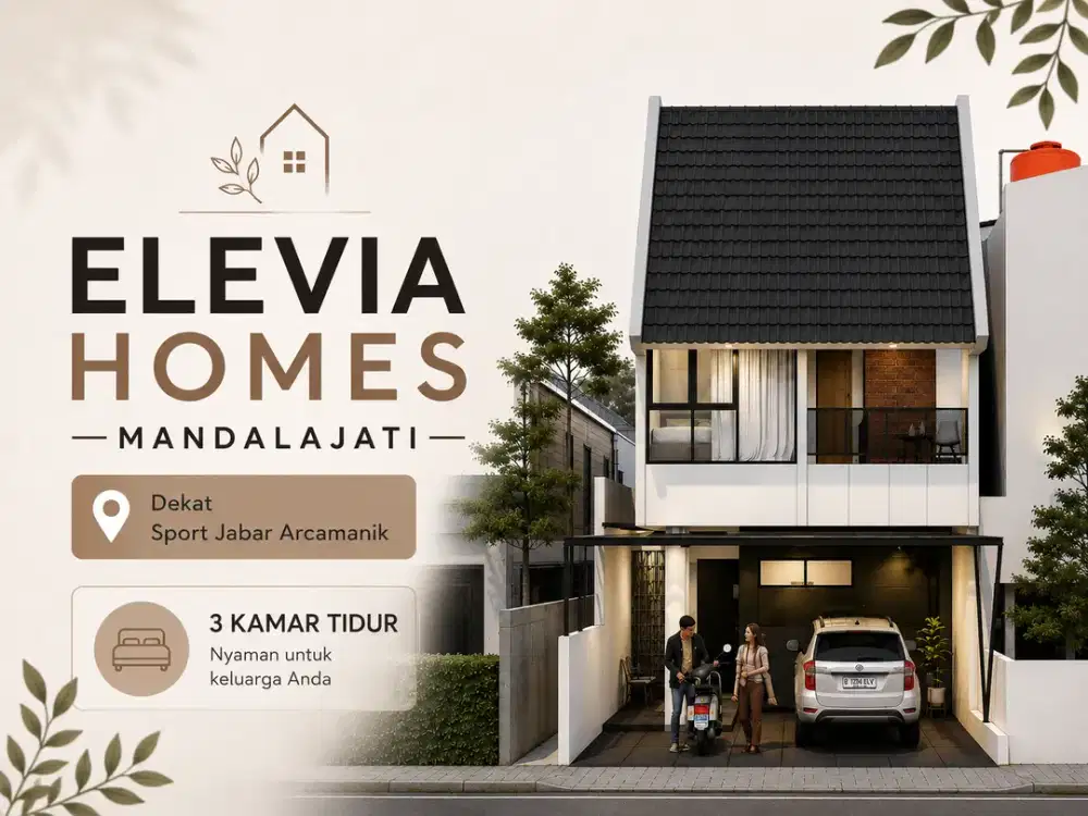 Dijual Rumah 2 Lantai di Mandalajati, Dekat Arcamanik