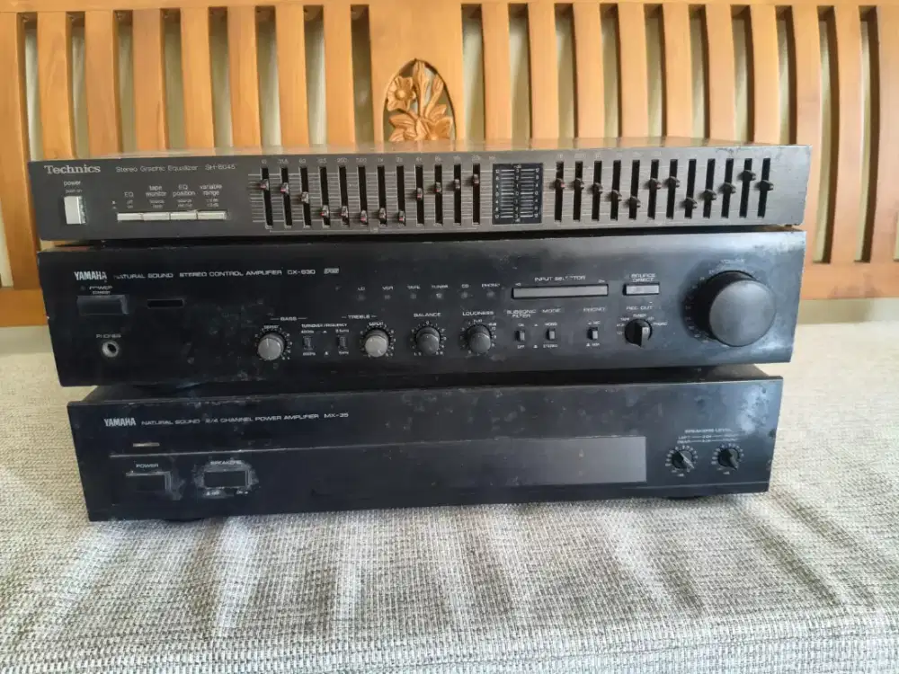 1 set Yamaha pream power