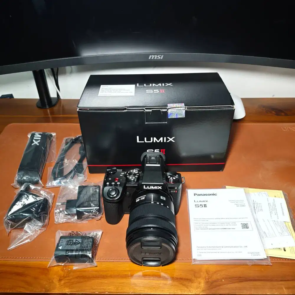 Panasonic Lumix S5 II Kit 20-60mm Mirrorless Camera Resmi Like New