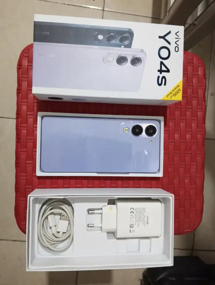 VIVO Y04s RAM 4+4/64GB FULLSET ORI MULUS