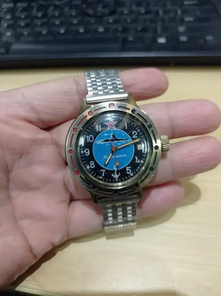 Jam Tangan Russia Vostok Ampibbia