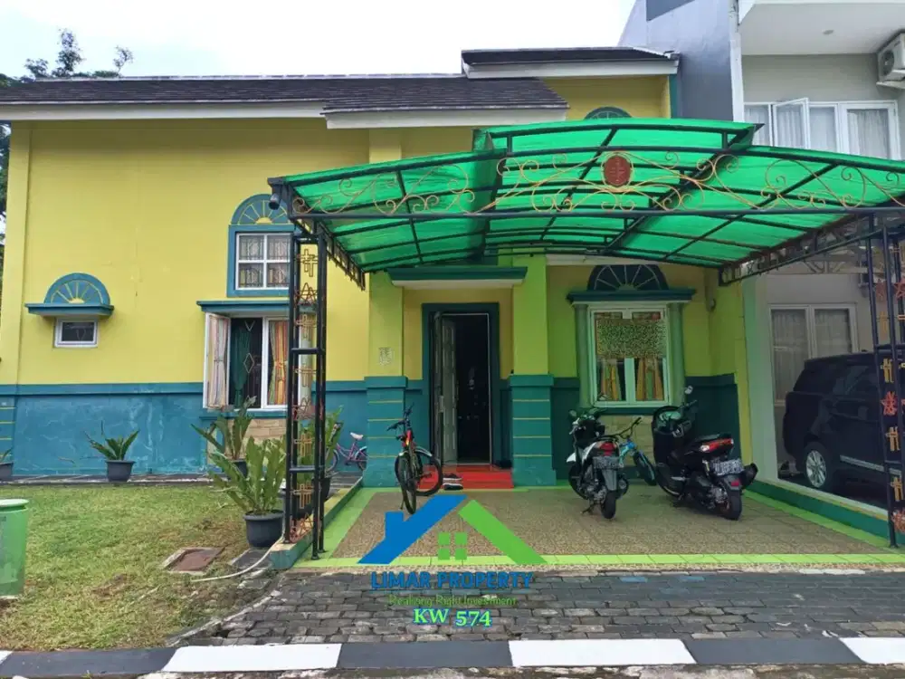 Rumah Hook Dijual Murah, Lokasi Strategis di Kota Wisata Cibubur