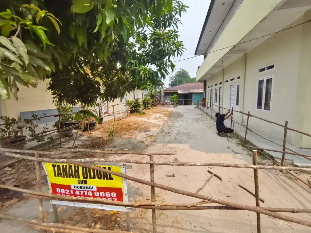 Dijual Tanah di Jalan Merak Sakti