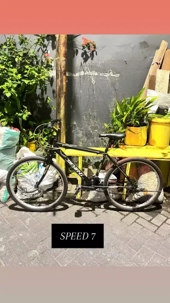 Sepeda roadbike 7 speed