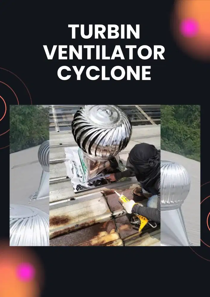 Turbin Ventilator Industri Pabrik Sidoarjo