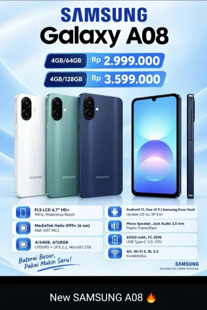 Menjual HP Baru Android Resmi Asli Bergaransi